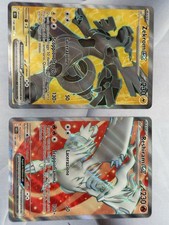 CARTE POKEMON CARD ZEKROM EX RESHIRAM EX 158/086 - ITA  - NEAR MINT