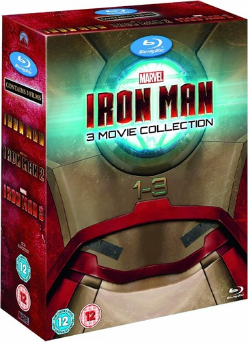 Iron man trilogy blu - man, box