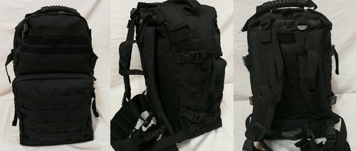 Zaino compatto litri - compatto, nero