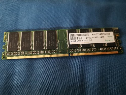 Apacer 512 unb pc3200 cl3 - 512,