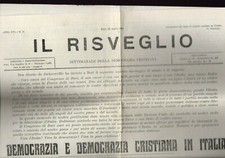 a3 Bari Settimanale della Democrazia Cristiana Il Risveglio mar 1944
