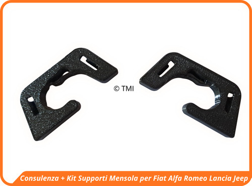 Ricambio supporti cappelliera - supporti,