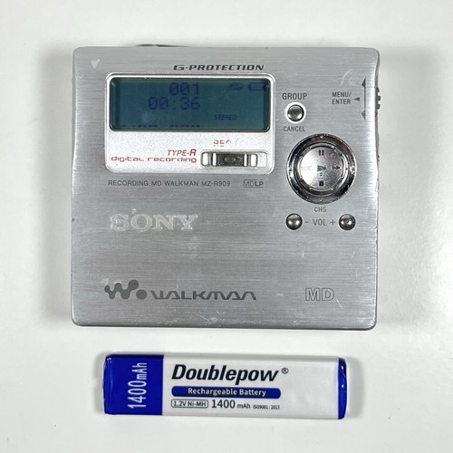 Walkman sony r909 - mz-r909, silver