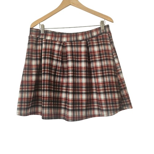 Vamp tartan plaid minigonna - vamp,