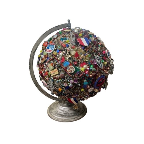 Mappamondo vintage clinton - mappamondo,