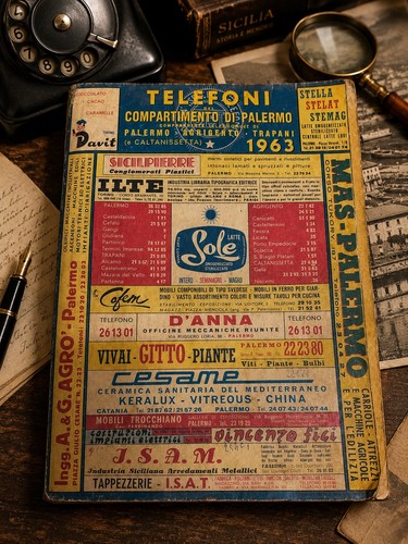 Elenco telefonico palermo 1963 - elenco,