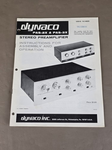 Dynaco pas - e, pas-3x