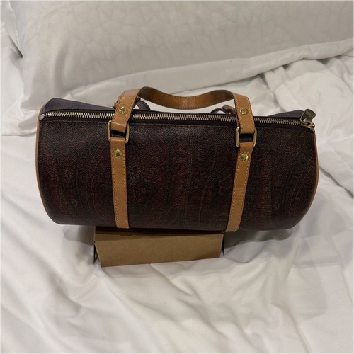 Etro brown paisley cylinder - paisley,