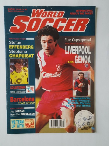 World soccer magazine march - world,