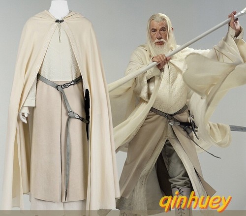 Lotr gandalf costume bianco - costume, il