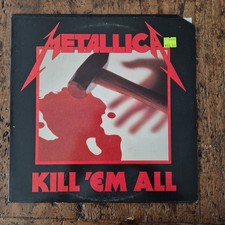 LP Metallica - Kill 'Em All MRI 069 Usa 1983 Heavy Trash Metal Vinile 12"