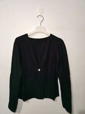 Giacchino Bolero Nero Maglia