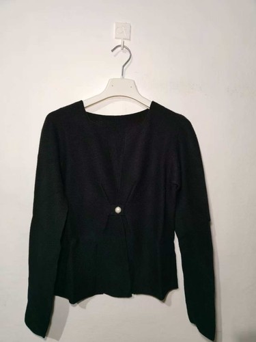 Giacchino bolero nero maglia - giacchino,