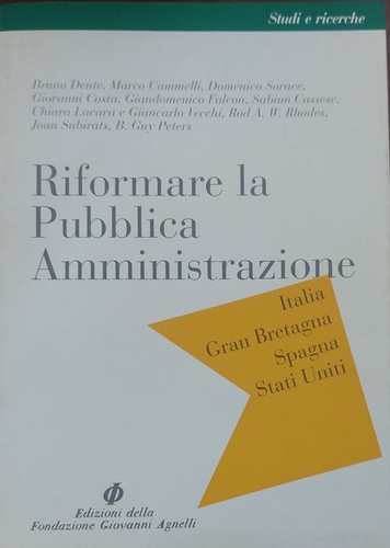 Riformare pubblica - riformare, la