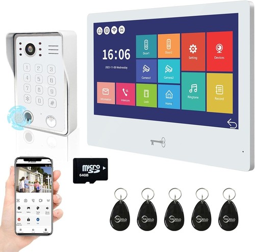 1080p wired video door phone - wired,