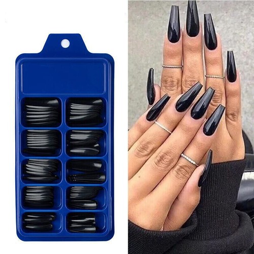 100pz ballerina nail - ballerina, coffin