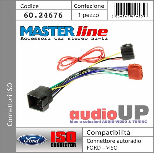Connettore autoradio - autoradio, da