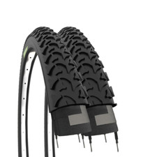 2 COPERTONI 20 X 1.75 (47-406) PNEUMATICI GOMME TASSELLATE MTB BAMBINO MOUNTAIN 