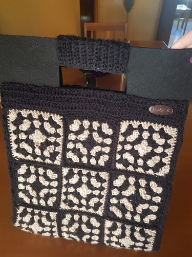 Borsa fatta mano uncinetto - mano,