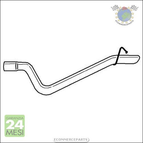 Tubo marmitta collettore sigam - marmitta,