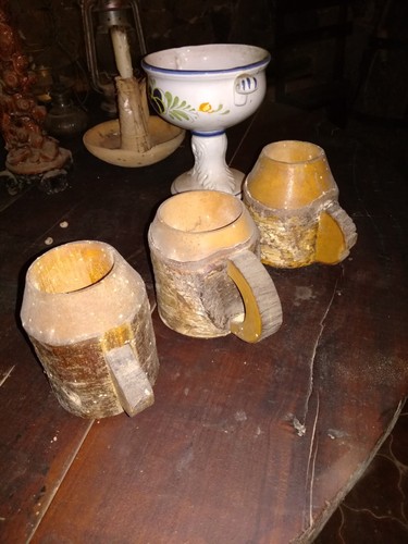 Antichi boccali legno - 3,