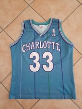 Canotta Basket NBA Charlotte 33 Mourning Vintage Champion