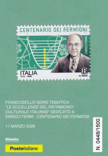 Enrico fermi tessera - enrico,