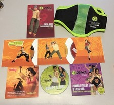 Zumba "Total Body Transformation" Set di 3 DVD, più altri 3 DVD Zumba vedi foto