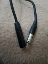 CAVO CAVETTO PROLUNGA FILO ANTENNA RADIO AUTO 3  METRI CAVO STEREO ADATTATORE