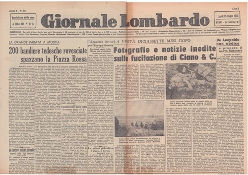 Guerra mondiale giornale - ii,