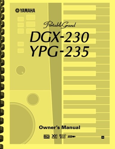 Yamaha dgx 230 ypg 235 - yamaha, ypg-235