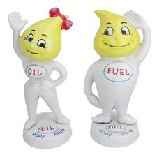 Coppia salvadanaio in ghisa