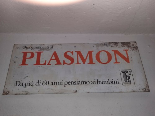 Targa lamiera plasmon - in,