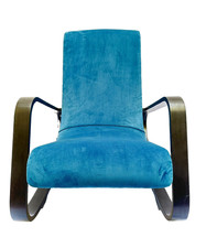 SEDIA SDRAIO POLTRONA DONDOLO LUIGI CRASSEVIG DESIGN VINTAGE MODERNARIATO ITALY