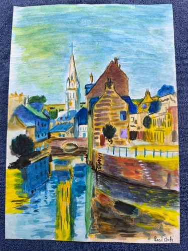 Disegno quadro raoul dufy - disegno,