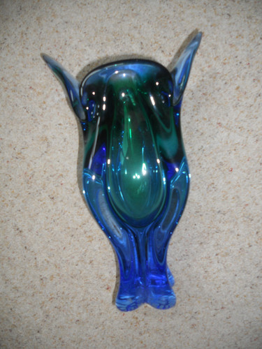 Vaso vetro murano alto - in,