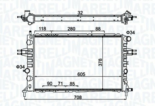 Radiatore raffreddamento - radiatore,