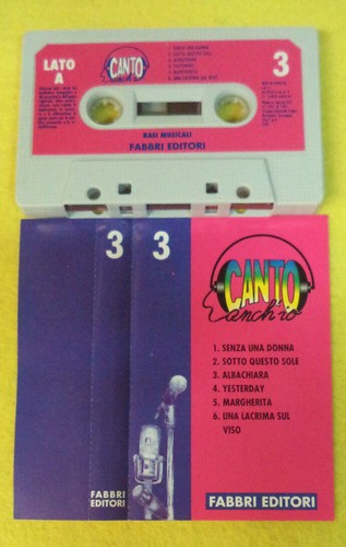 Canto anch 3 fabbri - mc, anch'io