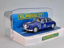 Slot car Scalextric Superslot H4596 Jaguar MK2 #12 - Grant Williams Racing