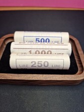 LOTTO N. 3 ROTOLINI 5 LIRE 10