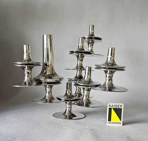 Set portacandele vintage fritz - set,
