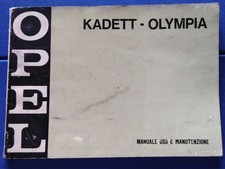 OPEL  KADETT   - OPEL  OLYMPIA