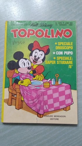 Topolino walt disney 1276 - disney,