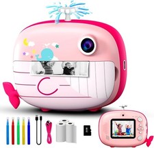 Fotocamera per bambini, 1080P SD da 32 G regalo per bambine