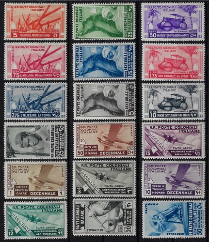 1933 colonie italiane