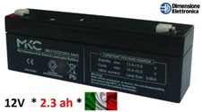 Batteria Allarme 12v 2.3ah al