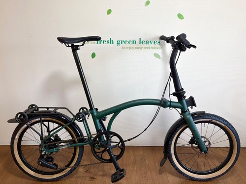 Brompton line forest green s - line,