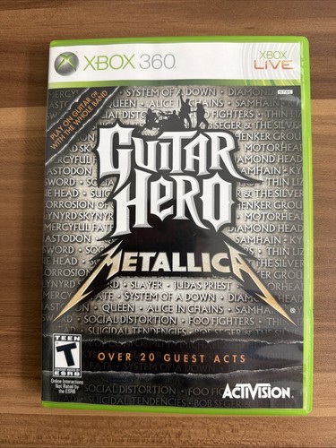 Guitar hero metallica gioco - guitar,