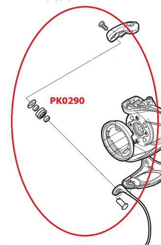 Shimano line roller - line, set