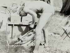 Shirtless Guys Trunks Bulge